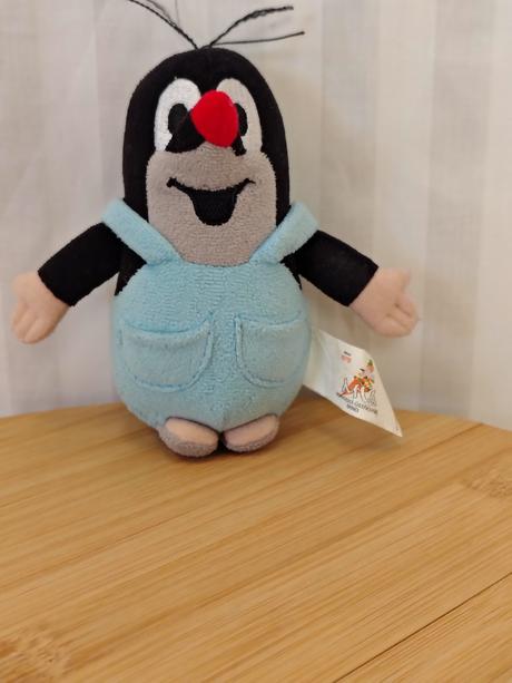 Retro plyšový maskot krtko, mu brno 12 cm 2016 -18,