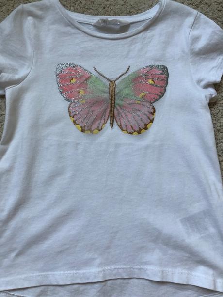 Krasne tricko, h&m,116