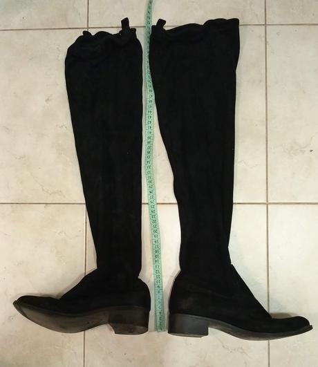 Čižmy stradivarius - nad kolená, stradivarius,38
