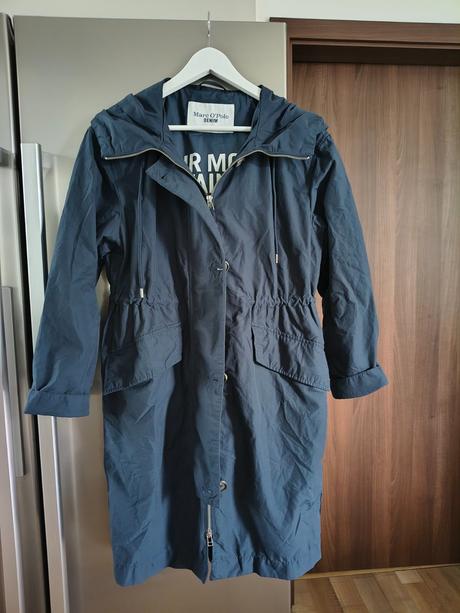 Marco polo prechodná tmavo modrá parka m-l, marc o´polo,m