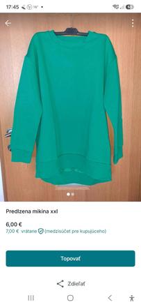 Mikina xxl, xxl