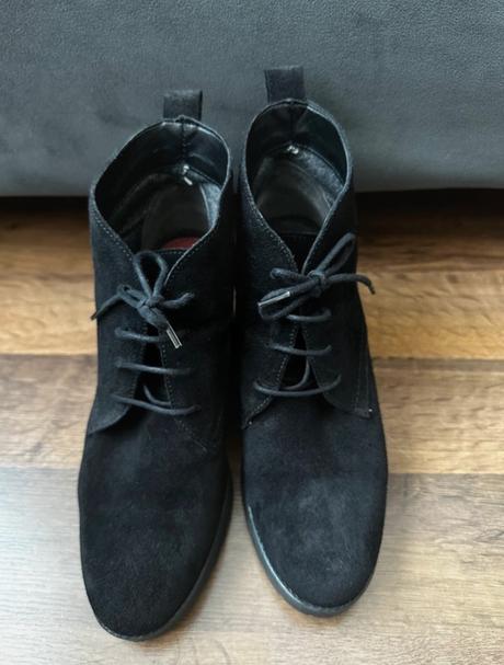 Čierne členkové čižmy tommy hilfiger, tommy hilfiger,39