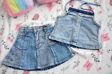 Komplet tričko+sukňa-92, 92