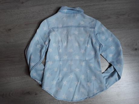 Dievčenská riflová košeľa m, 134