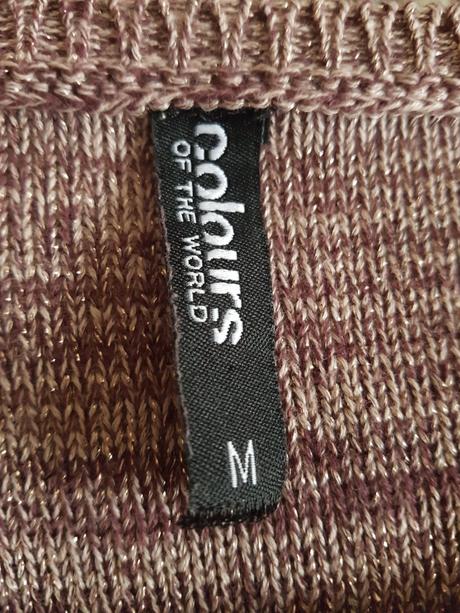 Dlhe pletene pulovrove saty - rozne, colours of the world,m