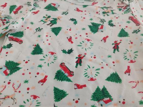 Vianočný bavlnený overal zn.powell craft 0-6m, 62