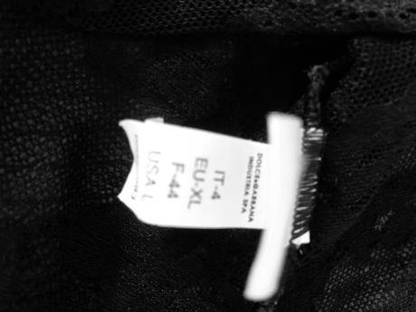 Dolce gabbana original krásny cipkovy top m/l, m