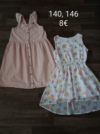 Letné šatky, h&m,140