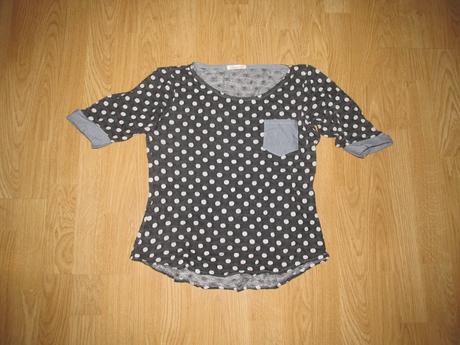 Bodkované úpletové tričko v. 146, 146