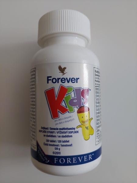 Sú vitamíny Kids od Forever postačujúce pre dvojročné dieťa?