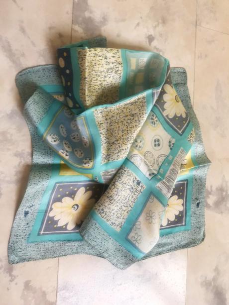 Hodvábna šatka na krk, l