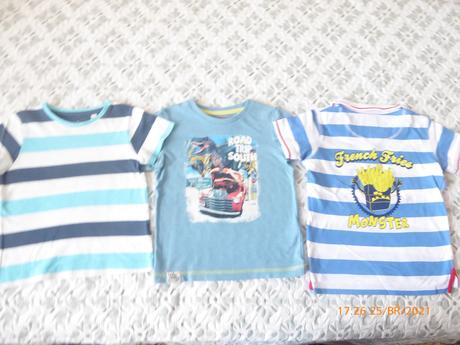 Balík 3 tričiek za 3e,krásne,v.104, kiki&koko,104