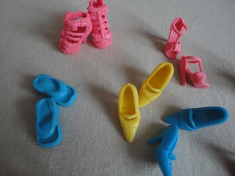 Topánky pre- barbie- 10párov, 