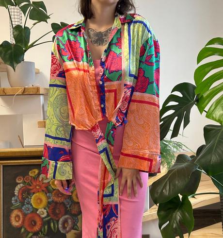 Saténová košeľa, sinsay,xl