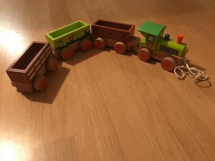 Drevený vláčik zn.janod, 