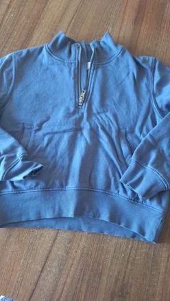 Crop mikina, h&m,134