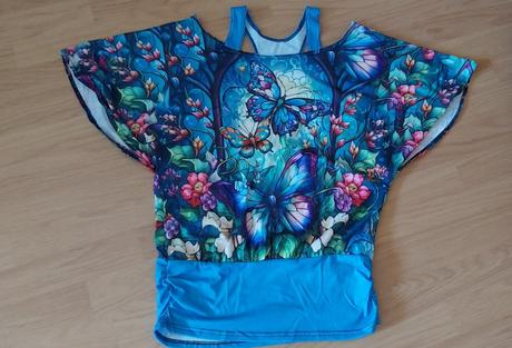 Motylovy top/tricko v. l, l