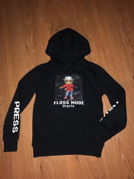 Minecraft mikina 133/140,8-10r, h&m,134