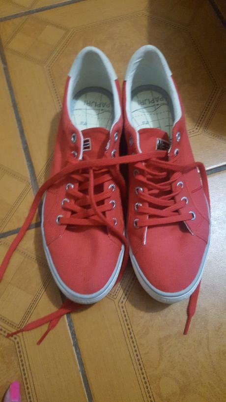 Červené tenisky napapijri 40tky, 40