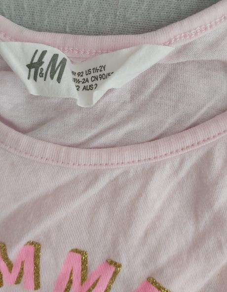 Tielko melón h&m 92, h&m,92