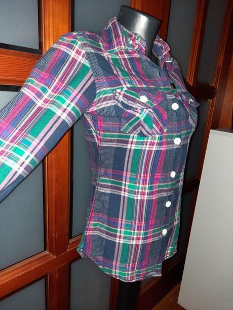 Košeľa retro jeans veľ.s, s