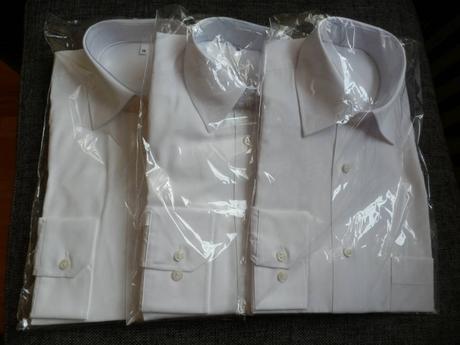 Biela košeľa dlhý rukáv, 36