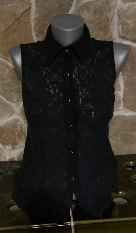 Čipkovaná blúzka s/m, m