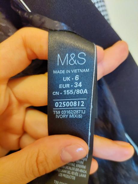 Cierno-biele sako zn. m&s, vel. 34, marks & spencer,34