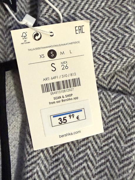 Damsky kabatik, bershka,s