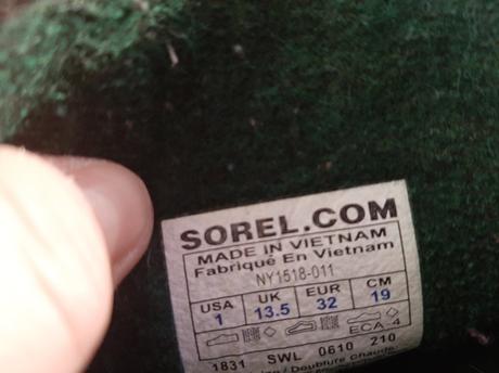 Sorel snehule, sorel,32