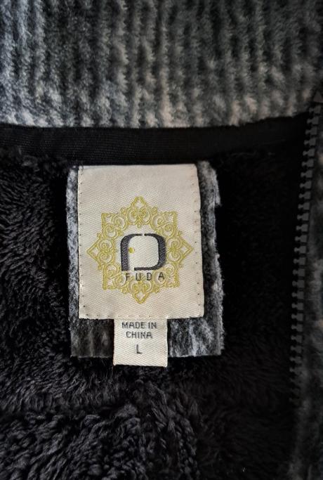 Teplá zimná bunda, l