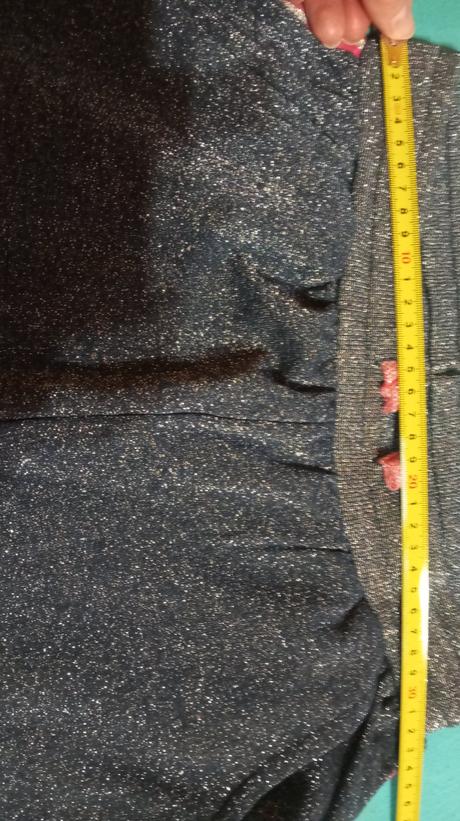 Trblietavé riflové nohavice, kik,164