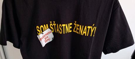 Pánske vtipné tričko, m