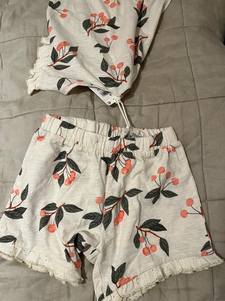 Lindex letná suprava ceresne, lindex,86 / 92 / 104