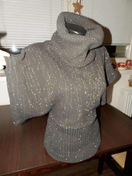 Sivý rolákový svetrík m, m