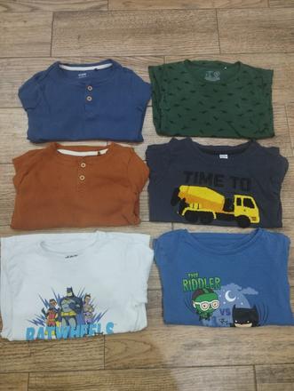 6x tričko, lindex,110