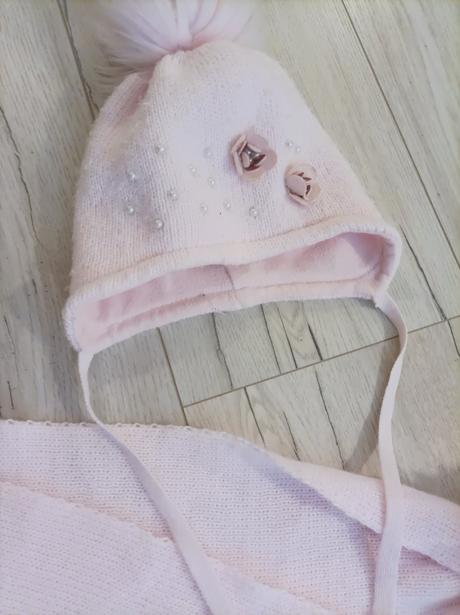 Suprava čiapka a šál 2-5rokov, ajs,104