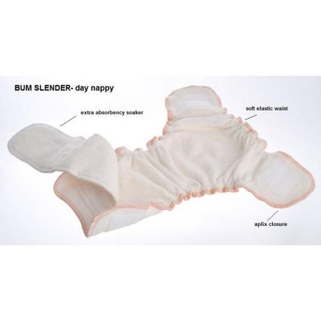 Bum slender konopná plienka suchý zips xl, ella's house,11 kg - 25 kg