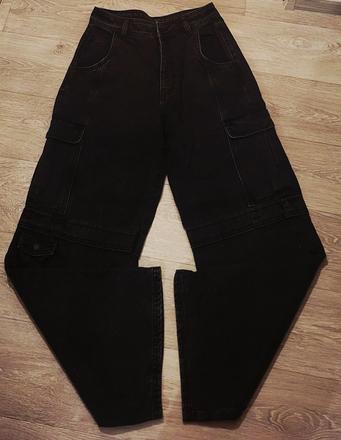 Široké cargo rifle, s