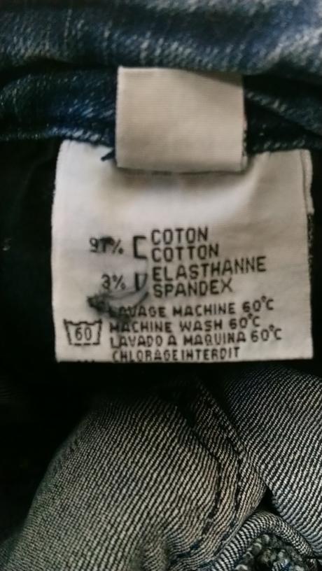 Dámske elastické rifle skinny, d.f.d. jeens, s