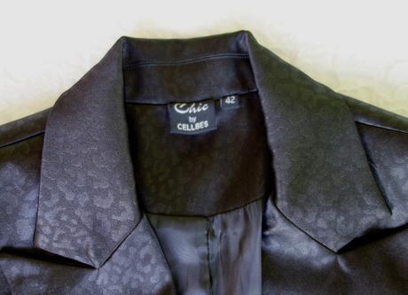 Čierne sako cellbes, veľ. l, l