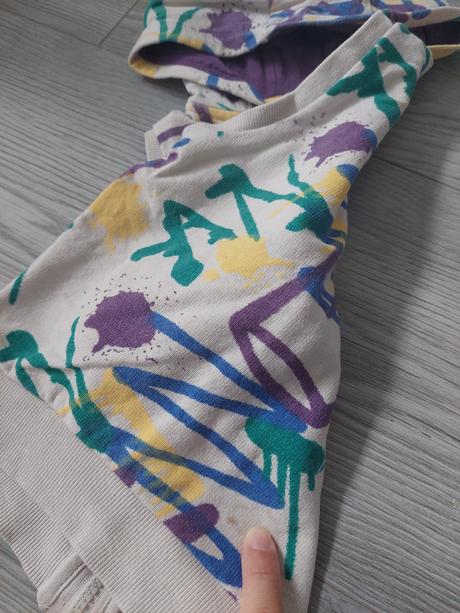 Vesta na zips s kapucňou súrodenecký set, 80/98, 80