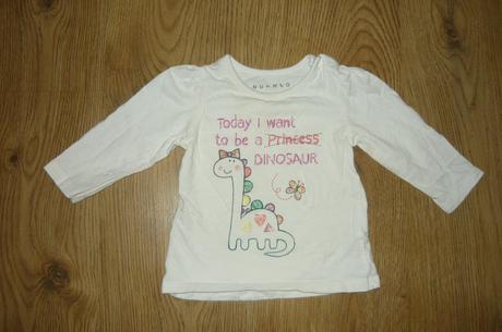 Tričko s dlhým rukávom- 74, nutmeg,74