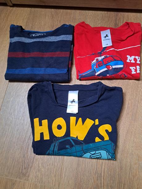 Tričká 3x128, palomino,128