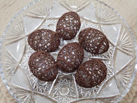 Háčkované vajíčka - a22, 