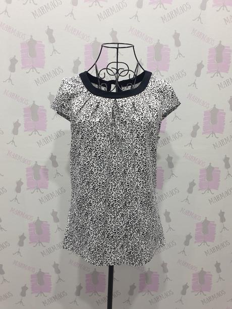 Vzorovaný top s/m, s