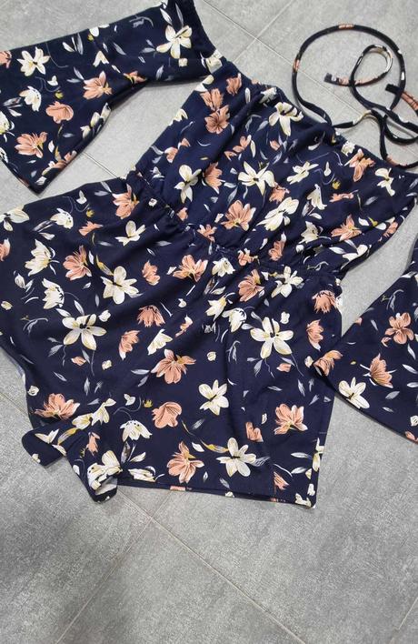 Kvetinkovy overal krasny s/m, m