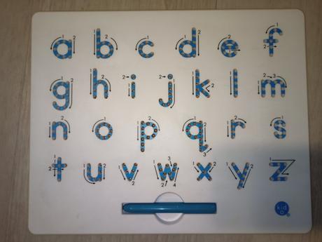 Magnetická tabuľka malé písmená, 