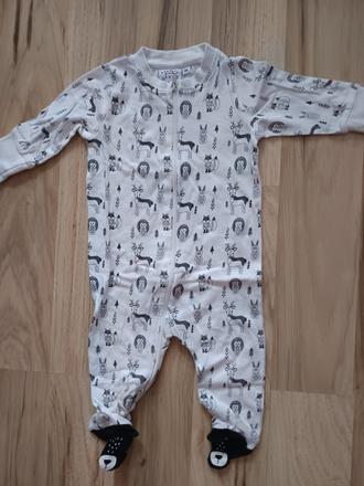 Pyžamko overal dupačky, 56