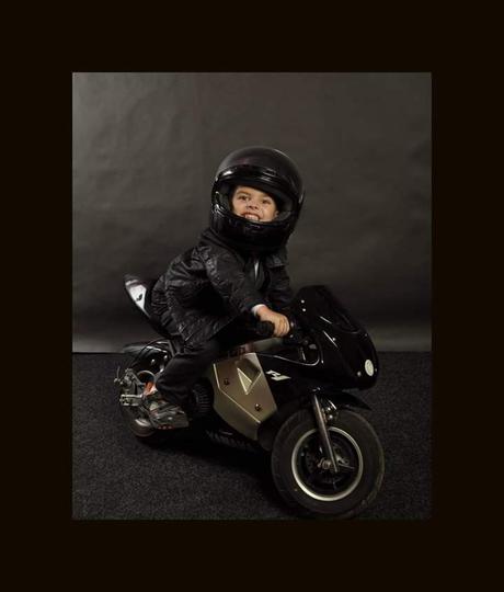 Motorkárska bundička, h&m,110